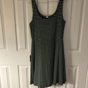 Olive Green Midi Dress from Old Navy. Size LRG. Worn once. Smoke free home
